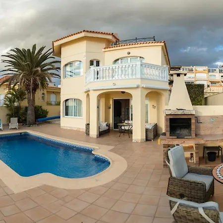 Villa Faya On The First Ocean Line With New Heated Pool Los Cristianos  Exterior photo